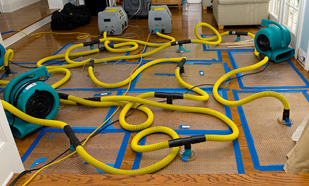 Professional Crawl Space Water Removal technician working in Parker Dam, CA